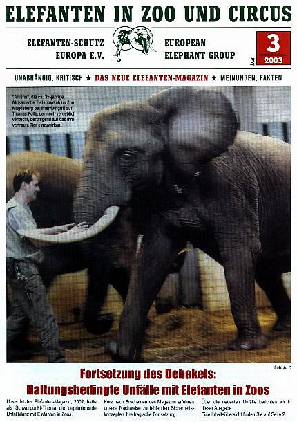 Elefanten-Schutz Europa Magazin 3